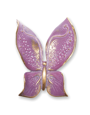 Ornament av sommerfugl i bronse fra Sigvartsen Steinindustri