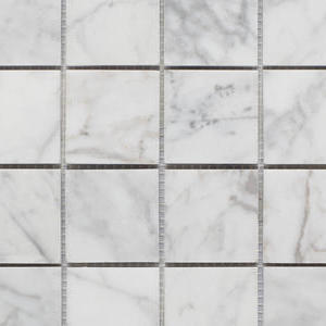 Marmor: Carrara mosaikk